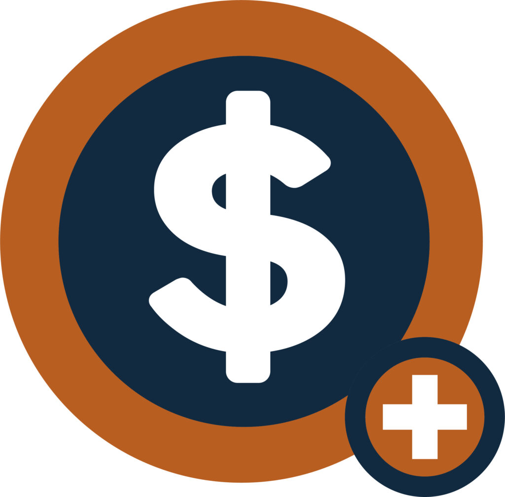 Rent Collection & Payment Management Dollar sign icon for rent collection and payment management